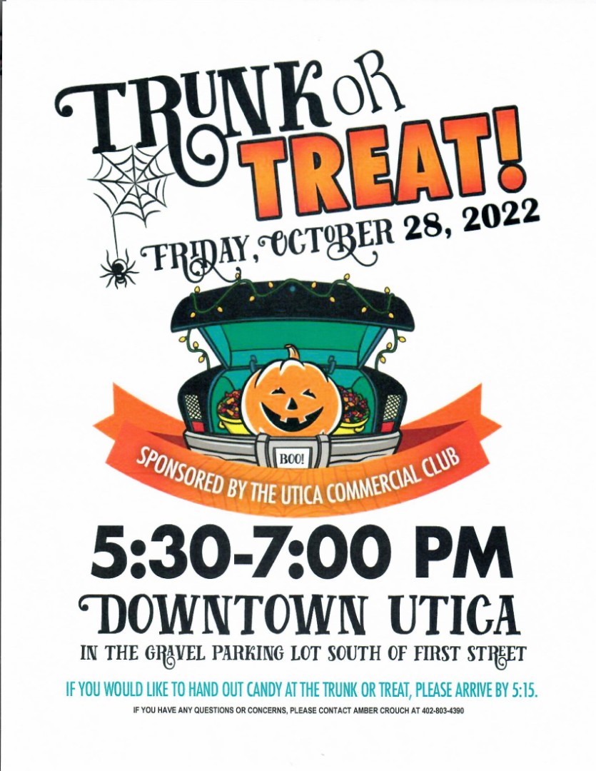 Village of Utica Trunk or Treat